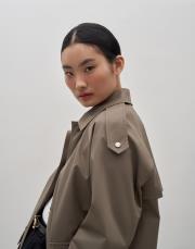 yeni sezon cotton trençkot haki 2