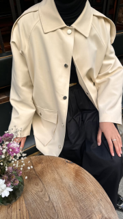 mevsimlik trençkot bej 3