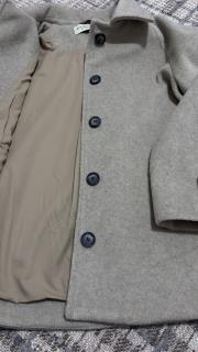 kısa kaşe kaban krem 6