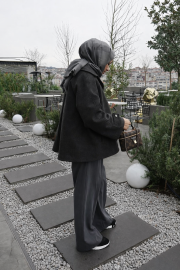 yün kumaş ceket siyah 2