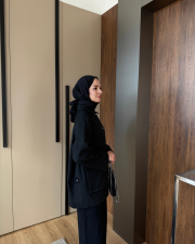 yün kumaş  ceket füme 6