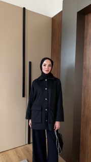 yün kumaş  ceket füme 7