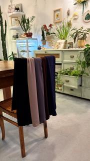 premium yazlık şal siyah 3