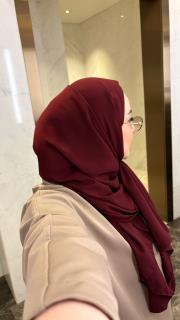 premium yazlık şal bordo