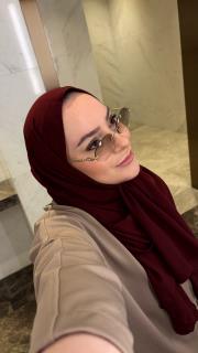 premium yazlık şal bordo 4