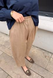 keten pantolon taba