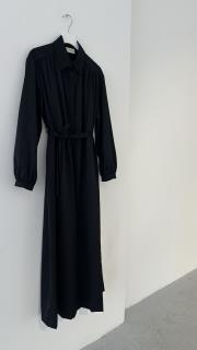 prenses elbise siyah 5