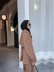 liva premium trençkot camel