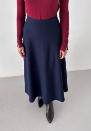 kloş kesim etek lacivert