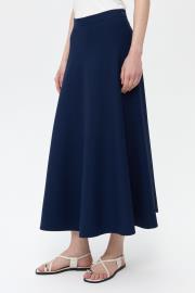 kloş kesim etek lacivert 6