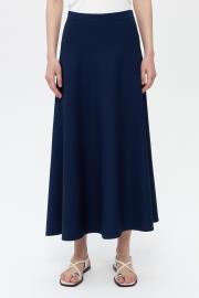 kloş kesim etek lacivert 8