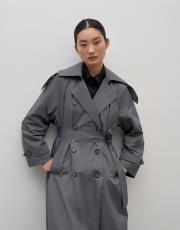 apolet trençkot gri
