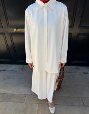 yeni sezon cotton gömlek kırık beyaz 4