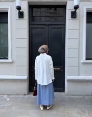 yeni sezon cotton gömlek kırık beyaz 7