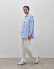 yeni sezon cotton gömlek mavi 2