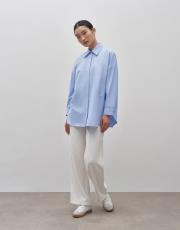 yeni sezon cotton gömlek mavi 3