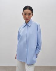 yeni sezon cotton gömlek mavi 7