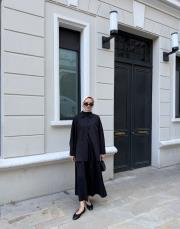 yeni sezon cotton gömlek siyah 9