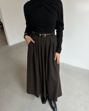 prenses etek acı kahve