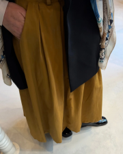 yeni sezon prenses etek hardal 2