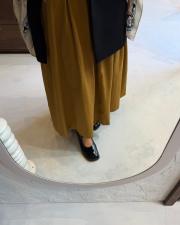 yeni sezon prenses etek hardal 3