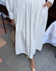 yeni sezon crop gömlekli takım kırık beyaz 5