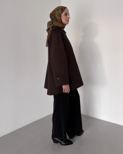 cotton trençkot acı kahve 5