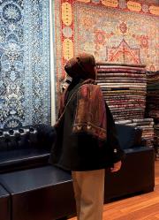 a kesim cotton kısa trençkot siyah 2