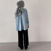 modal gömlek mavi 2